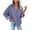 Purple, variant on BOOMILK Shirts for Women Corduroy Button Down Shirt Oversized Blouses Tops Long-Sleeve Casual Warm Jacket With Pockets Green