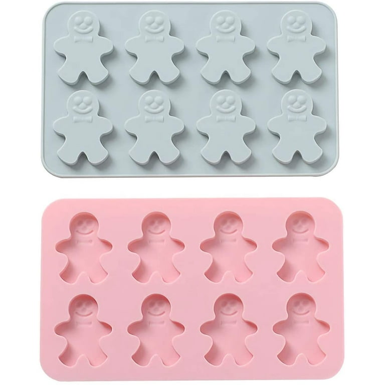 MoldFun 2-Pack Leaf Silicone Molds Set for Making Small Soap Chocolate Candy Gummy Baking Cake Jello Jelly Wax Crayon Melt Ice Cube Tray