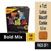 Frito-Lay Bold Mix Chips Variety Pack 18 ct / 0.94oz - Pack of 1 & Lotus Biscoff Cookie - 0.2 Oz - 1 ct