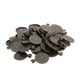 thumbnail image 1 of Paquete de 50 bandejas metálicas para colgantes con base de cabujón en blanco para joyería de 1 pulgada Negro, 1 of 7