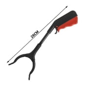 WarmFuPalace 2-Pack Heavy Duty Reacher Grabber Tool Extended Pick Up Stick Black and Red