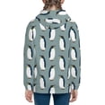 thumbnail image 6 of Naloa Penguin Teenage Zipper Hoodie, Long Sleeve Zip Up Hoodies Casual Jackets Tops for 7-12 Years-Small, 6 of 6