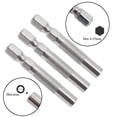 thumbnail image 3 of 3Pcs/set 6.35mm 1/4" Hex Insert Bit Adapter Chrome-Vanadium Steel Versatile Adapter Electric Screwdriver Magnetic Holder, A, 3 of 12