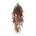 thumbnail image 2 of Flores artificiales Rosa simulada Flor artificial Acondicionador de conductos Bloqueo de techo de sala de estar Decoración Envoltura de plástico Plantas Vides Flores artificiales Gloria de la mañana c, 2 of 5