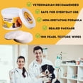 thumbnail image 3 of LEO Pet Supplies Prime, Non-irritating Pet Grooming Wipes for Eyes and Ears, Non-scented, 100 Count Can, 3 of 5