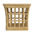 thumbnail image 5 of Butler Specialty Company Monhegan Outdoor Teak And Marble End Table - Natural, 5 of 6