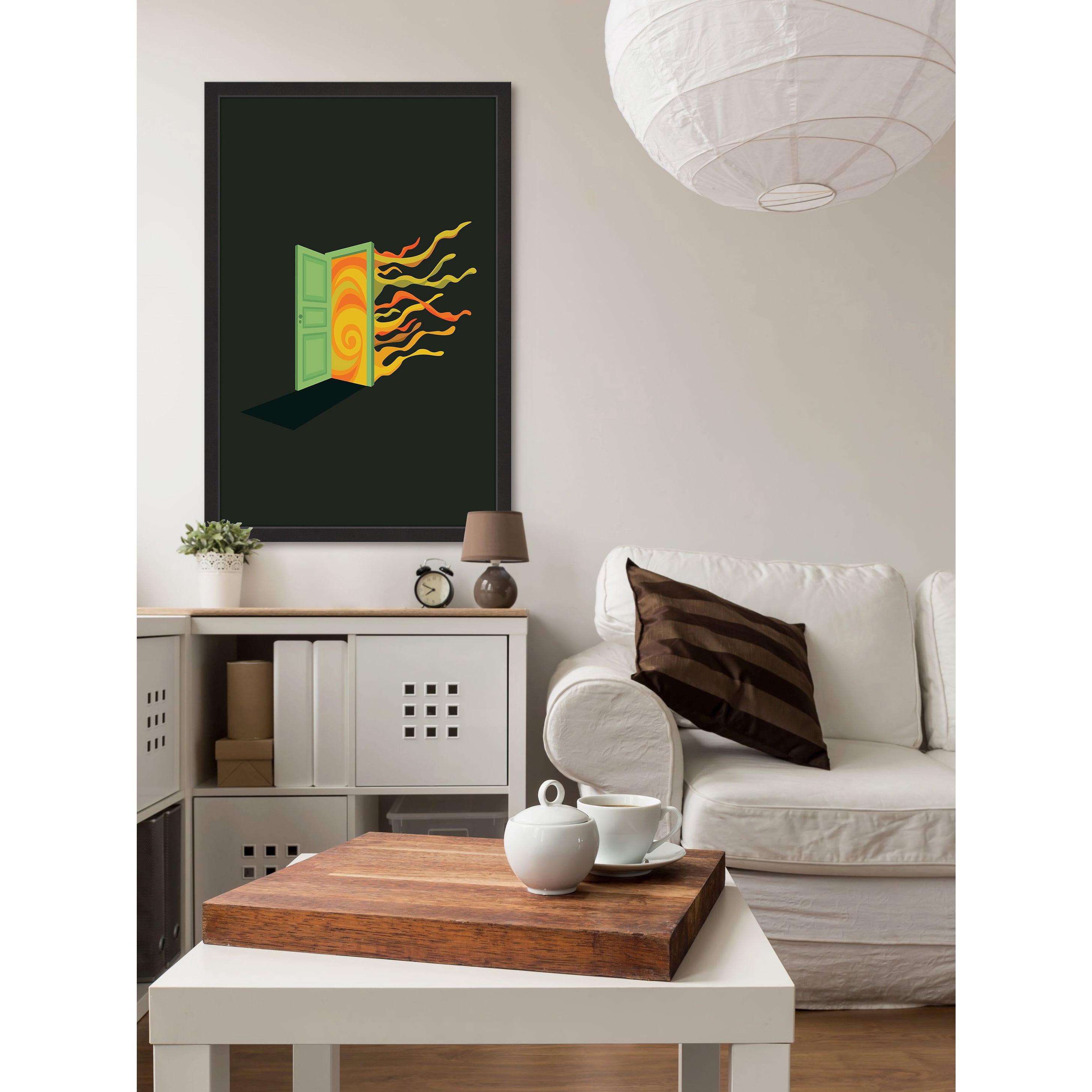 Marmont Hill - "Breakthru" by Jason Dettmer Framed Painting Print