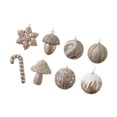thumbnail image 4 of Adornos colgantes para de Navidad, adornos de espuma para decoración del hogar, colgantes de Navidad para interiores, adornos navideños para Estilo F, 4 of 8