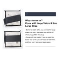 thumbnail image 2 of Minzimin 1/2Pack Tissue Box Cover 5X5X5'' PU Leather Tissue Holder Square Tissue Cube Box Organizer for Bathroom Vanity Countertop, Car, Night Stands, Office, Home, Kitchen, 2 of 5