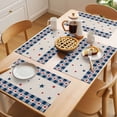 thumbnail image 5 of 4th of Placemats Set of 12, July USA Flag Star Patriot Cotton Linen Non-Slip Place Mats Washable Table Mats for Kitchen Dining Table Decorations Indoor/Outdoor, 5 of 9