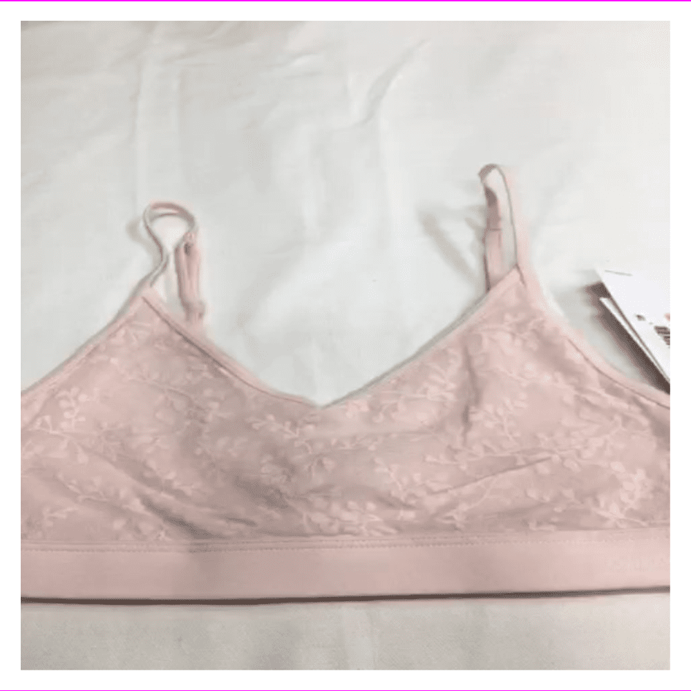 calvin klein pink bralette
