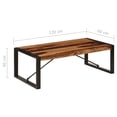 thumbnail image 5 of vidaXL 1 Piece 47.2"x23.6"x15.7" Solid Sheesham Wood Coffee Table, 5 of 9