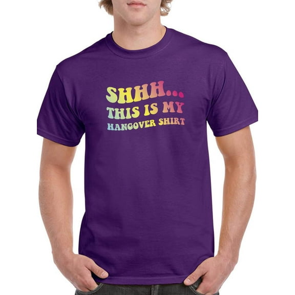 My Hangover Shirt T-Shirt Men -Smartprints Designs, Male x-Large