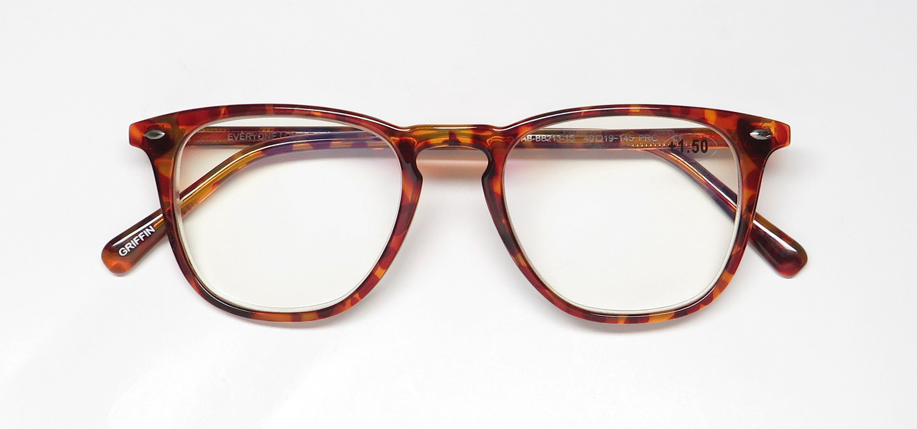 DIFF COMPLIMENTS GRIFFIN BLUE LIGHT LENS READING GLASSES/READERS PREMIUM BRAND