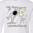 thumbnail image 4 of Inktastic My Nana Loves Me Long Sleeve Youth T-Shirt, 4 of 5