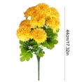 thumbnail image 3 of Artificial Chrysanthemum Bouquet Flower Arrangement Home Decor Stem Set, Realistic Bloom Design, Fade Resistant Long Lasting Build, Easy Arrange Decor for Wedding Table Living Room Party, 3 of 6