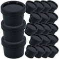 thumbnail image 4 of unbranded 20Ud Envases De Viaje Para Cosméticos Negros Con Tapa Para Cremas Y Lociones Portátiles, 4 of 8