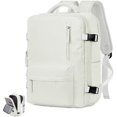 thumbnail image 1 of Bidmanba Mochila, Mochila de Viaje Grande Mochila de Senderismo Impermeable, Mochila para computadora portátil de 15,6 Pulgadas Mochila Universitaria Gris (Verde Menta), 1 of 4