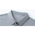 thumbnail image 5 of FEIFLY Men's Short Sleeve Polo Shirts Golf Shirts for Work Athletic Regular Fit Casual Business Golf Shirts For Men Solid Color Cozy Dailywear, 5 of 7