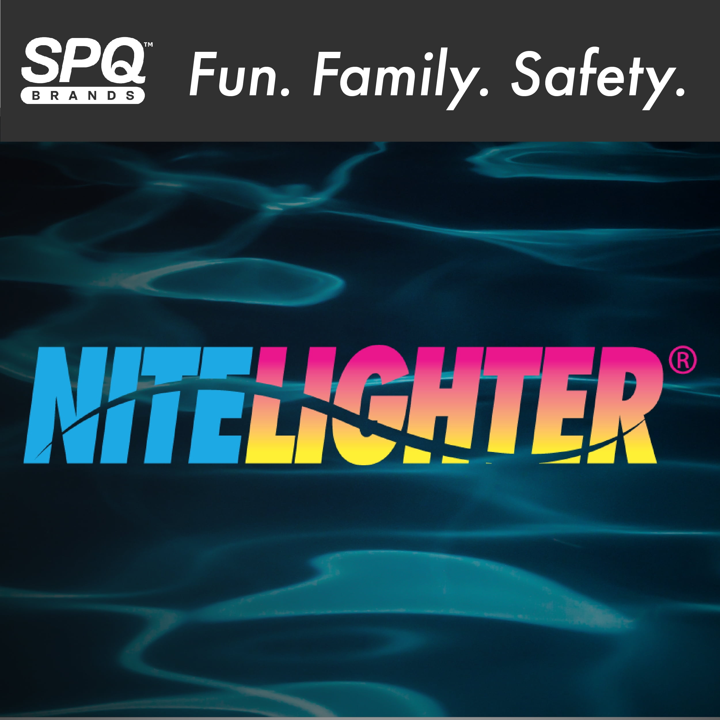 NiteLighter 50 Watt 750 Lumen LED Underwater Light for Above Ground Pools, Grey NL50