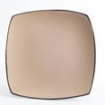 thumbnail image 4 of Gibson Soho Lounge Square 16-Piece Dinnerware Set - Taupe, 4 of 8