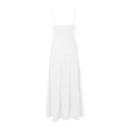 thumbnail image 5 of Vestido largo sin mangas con espalda descubierta y corte sólido para mujer - Mezcla de poliéster y spandex - Ropa informal/de fiesta con opciones de tallas, 5 of 5