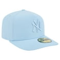 thumbnail image 3 of Men's New Era  Light Blue New York Yankees Color Pack A-Frame 59FIFTY Fitted Hat, 3 of 5