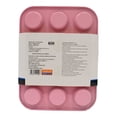 thumbnail image 2 of Molde Mainstays de Acero Inoxidable Rosa 12 Cupcakes, 2 of 4