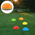 thumbnail image 2 of KAKOWELY agility marker cone 5Pcs Sports Court Training Essentials Courts Spots Dome Cones Disc Cones Tennis Training Racquet Sports for All Levels of Play Multi, 2 of 5