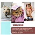 thumbnail image 4 of EXHUMKY Friends with Dogs 2Pcs Dog Bath Towel PVA Quick Drying Protect Against Cooling Keep Warm, 4 of 4