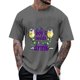 thumbnail image 1 of Ceisia Men's Gradient Printed Casual Elastic Sports Round Neck Activewear Top Gift, 1 of 5