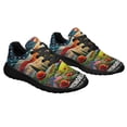 thumbnail image 6 of Memorial Day Honoring All Who Served Veteran American flag Shoes Sneakers Black Size 7.5, 6 of 7