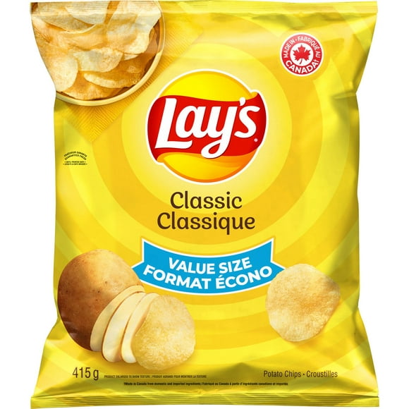 Lay's Classic potato chips, 415g