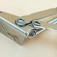 thumbnail image 6 of 2pcs 80 Degree Metal Sprung Hinges Cabinet Door Lift Up Stay Flap Top Support, 6 of 9