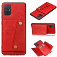 thumbnail image 1 of TG Samsung Galaxy A72 - Stylish Case with Card Holder Red, 1 of 5