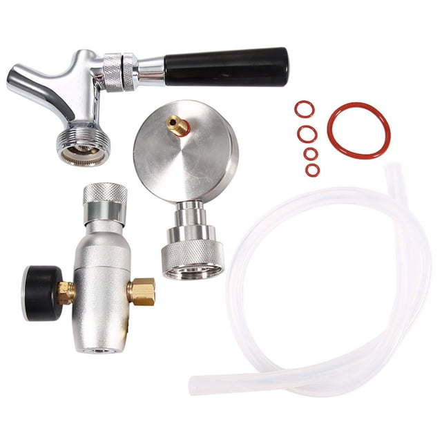 Kit de dispensador de grifo de cerveza de acero inoxidable para mini barriles de cerveza de 2 l, 3,6 l o 4 l