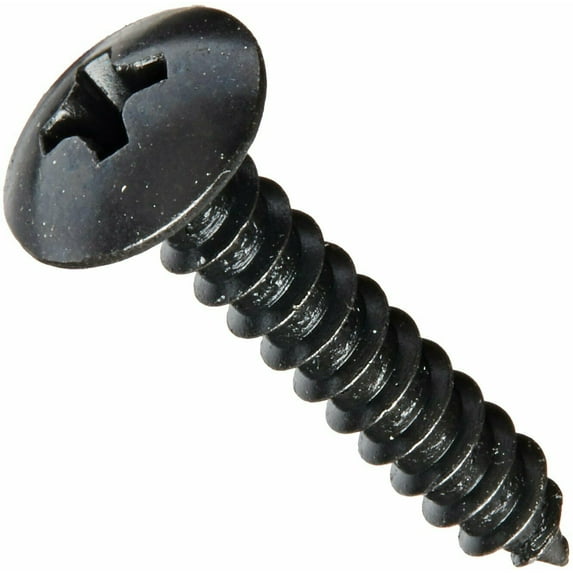 M4 30mm Truss head self tapping black oxide type-A point 10 pcs
