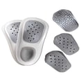 thumbnail image 1 of Plantillas Ortopédicas WalkFit Platinum Gris Alivio Fascitis Plantar para Mujer, 1 of 8