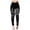 Black, variant on Summer Clearance Sexy Women Slim Washed Ripped Hole Gradient Long Jeans Denim Sexy Regular Pants