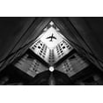 thumbnail image 2 of Christophe, Correy 24x17 Black Ornate Wood Framed with Double Matting Museum Art Print Titled - Plane City, 2 of 4
