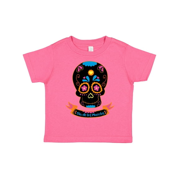 Inktastic Day of the Dead Skull Blk Boys or Girls Toddler T-Shirt