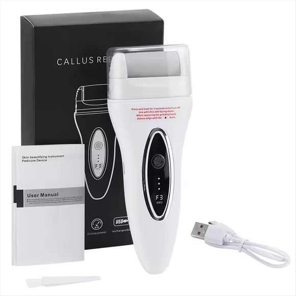 Eléctrica para Pedicura, Recargable, para Pies, para Pieles Duras, Secas y Muertas, Removedor de Cutículas, Herramientas para el Cuidado de la Pedicura, Color