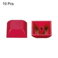 thumbnail image 3 of Unique Bargains 1U Blank Keycaps, 10 Pack Universal PBT Keyboard Replacement Accessories for MX Mechanical Keyboard, Red, 3 of 6