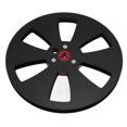 thumbnail image 1 of Empty Tape Reel, 1/4 7 Inch Aluminum Metal Reel, Universal Aluminum Alloy 6 Holes Empty Take Up Reel to Reel Small Hub, for Reel to Reel for , Fix Your Tape Recorder, 1 of 7