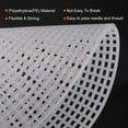 thumbnail image 4 of Unique Bargains 4Pcs Round Plastic Canvas Mesh Sheets 28cm / 11.02inch Circle Mesh Mat for Embroidery Knit Crochet Needlework, 4 of 6