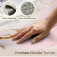 thumbnail image 6 of ODIKA 2'x3' Washable Accent Rug Pet Friendly, Bedside Mat Pink Grey Contemporary Fluid Radiant Gradient Veining Abstract for Bedroom, Nursery, RV, 6 of 7
