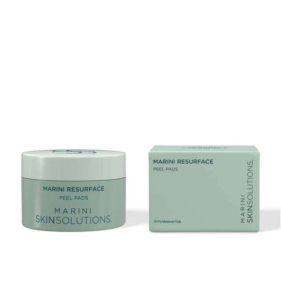 Pads exfoliantes Marini SkinSolutions ResurFace con ácido glicólico 30 unidades