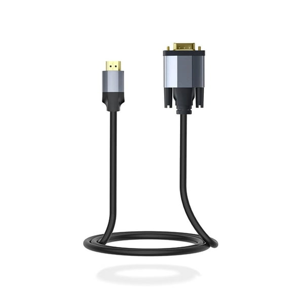 KOMI is suitable for HDTV TO VGA conversion cable HDTV to VGA cable 1.8m HD connection cable with chip HDTV to VGA 1m/1.8m/3m, three styles you can choose