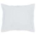 thumbnail image 1 of Better Trends SHASP2127WH Taie d'Oreiller en Coton Jullian, Blanc - Taille Standard, 1 of 2