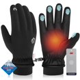 thumbnail image 1 of Guantes de invierno Pixel Panda impermeables 3M Thinsulate para hombre y mujer, 1 of 6
